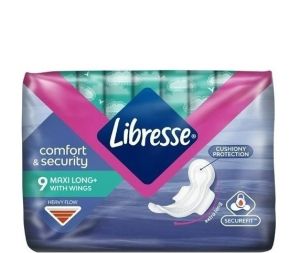 Libresse Maxi Long превръзки 9 бр - зелено