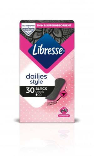 Libresse ежедневни превръзки 30 бр кутия - черни