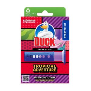  Duck WC свежи дискове гел за тоалетна тропикал