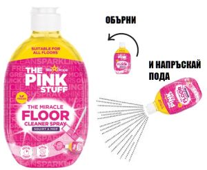 StarDrops The Pink Stuff препарат за под в бутилка - спрей директно за пръскане на пода 750 мл