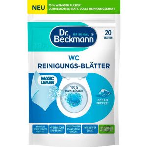 Dr Beckmann ГЕРМАНИЯ препарат разтворими листчета за почистване на WC 20 бр