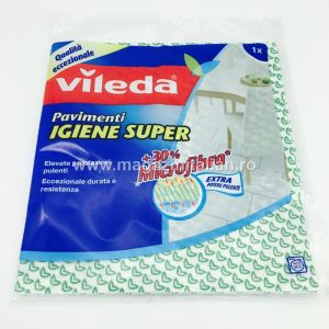 Vileda микрофибърна здрава кърпа за под, пакет 3 бр. - XL (50x45 см)