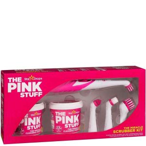 Star Drops The Pink Stuff комплект паста за почистване 2 бр.х 500 гр. + ел.четка с 4 приставки