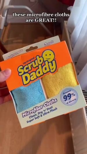 Scrub Daddy комплект микрофибърни кърпи 2 броя 
