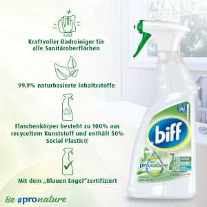 BIFF спрей за баня 750 мл - Sertificate Blue Angel
