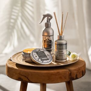TESORI ароматна свещ - Бял мускус 200 гр