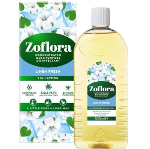 Zoflora концентрат дезинфектант 500 мл. (=20 л.) - Linen Fresh