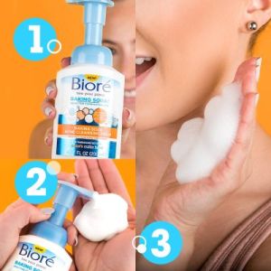 BIORE (Япония) измивна пяна за лице, против Акне 200 мл