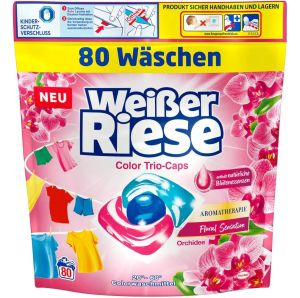 Weisser Riese капсули за цветно пране 80 броя - изгодна опаковка