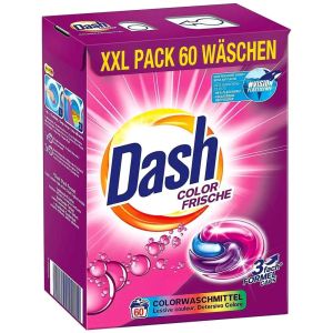 Dash (Германия) капсули за цветно пране 60 броя - картонена кутия