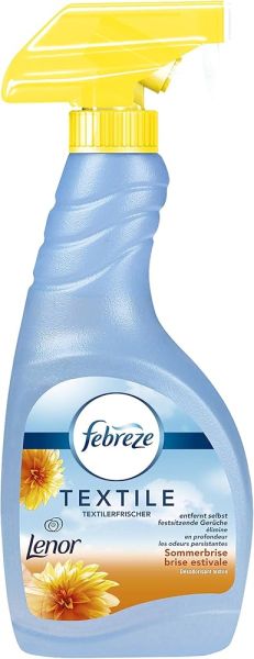 Febreze Textile ароматизатор за текстил и въздух 500 мл елиминира неприятни миризми - Lenor Summer