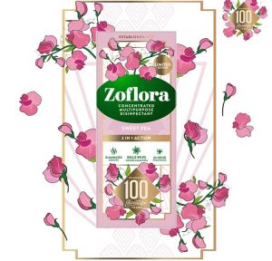 Zoflora концентрат дезинфектант 500 мл. (=20 л.) - Сладък грах
