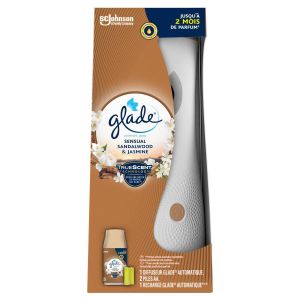 Glade машинка  с пълнител 269 мл - Sensual Sandalwood & Jasmine.
