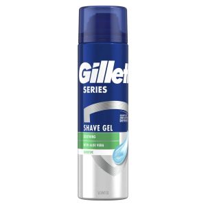 Gillette Senstive гел за бръснене 200 мл - алое