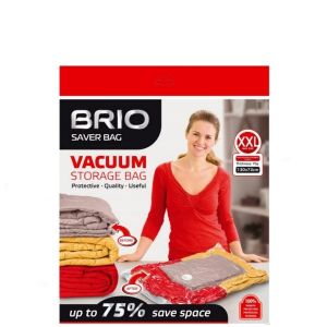 Brio вакуумни торби за дрехи XL 100 / 80 см