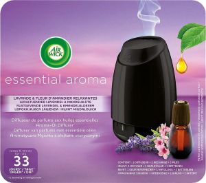 Airwick ароматизатор ел. дифузер Essential + пълнител 20 мл - Бадем и Лавандула